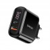 СЗУ USAMS US-CC085 T23 QC3.0+PD3.0 18W Digital Display Fast Charger （EU） (00000034483_1)