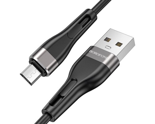 Дата кабель Borofone BX46 Rush USB to MicroUSB (1m) (00000055369_1)
