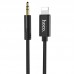 Аудио кабель Aux Hoco UPA13 (AUX 3.5 to Lightning) (1m) (00000035029_1)