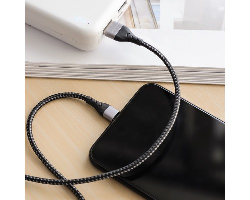 Дата кабель Borofone BU11 Tasteful USB to Lightning (1.2m) (00000056967_1)