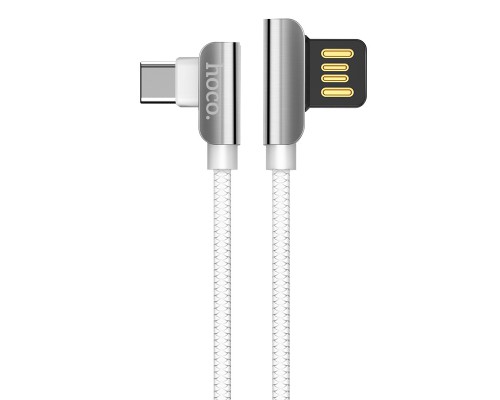 Дата кабель Hoco U42 Exquisite Steel Type-C cable (1.2m) (00000031078_2)