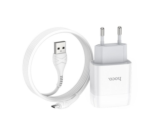 СЗУ Hoco C72A (1USB/2.1A) + MicroUSB (00000041728_1)