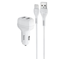 АЗУ Hoco Z36 (2USB/2.4A) + Type-C (00000040074_2)