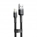 Дата кабель Baseus Cafule Lightning Cable 1.5A (2m) (CALKLF-C) (00000038235_3)
