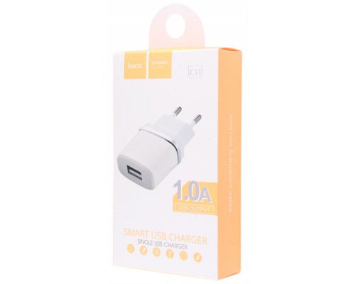 СЗУ Hoco C11 USB Charger 1A (00000026551_1)