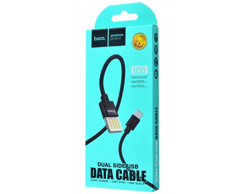 Дата кабель Hoco U55 Outstanding Type-C Cable (1.2m) (00000031087_1)