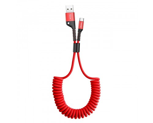 Дата кабель Baseus Fish Eye Spring Data Type-C Cable 2A (1m) (CATSR) (00000031197_2)