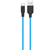Дата кабель Hoco X21 Plus Silicone Type-C Cable (1m) (00000035217_2)