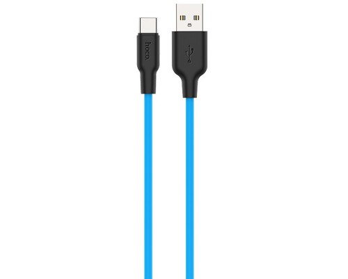 Дата кабель Hoco X21 Plus Silicone Type-C Cable (1m) (00000035217_2)