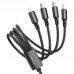 Дата кабель Borofone BX72 USB to 4in1 (Type-C/Type-C/MicroUSB/Lightning) (1m) (00000058303_1)