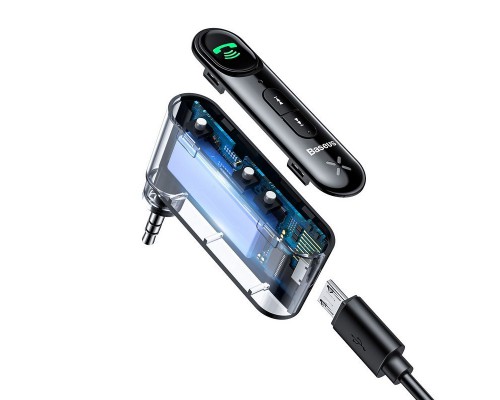 Адаптер Baseus AUX Qiyin Car Bluetooth Receiver (WXQY) (00000038741_1)