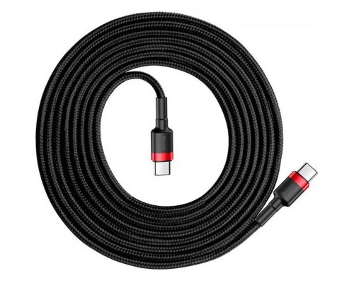 Дата кабель Baseus Cafule Type-C to Type-C Cable PD 2.0 60W (1m) (CATKLF-G) (00000031873_3)