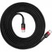 Дата кабель Baseus Cafule Type-C to Type-C Cable PD 2.0 60W (1m) (CATKLF-G) (00000031873_3)