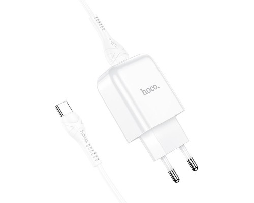 СЗУ HOCO N2 (1USB/2.1A) + USB - Type-C (00000049071_2)