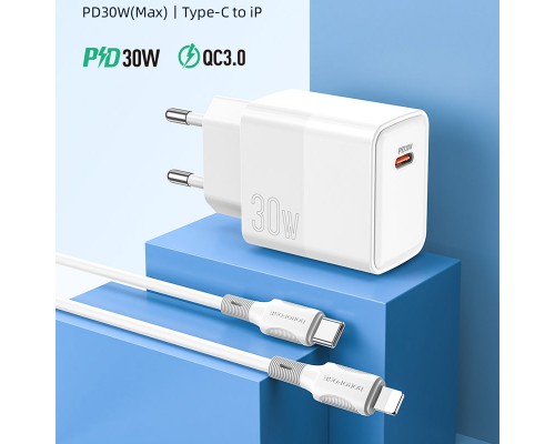 СЗУ Borofone BA77A PD30W+QC3.0 + Type-C + Lightning (00000064377_1)
