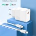 СЗУ Borofone BA77A PD30W+QC3.0 + Type-C + Lightning (00000064377_1)