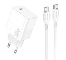 СЗУ Borofone BA77A PD30W+QC3.0 + Type-C + Type-C (00000064378_1)