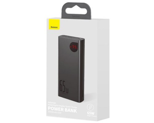 Портативное зарядное устройство Baseus Adaman Metal Digital Display QC 65W 20000mAh (PPIMDA-D) (00000063640_1)