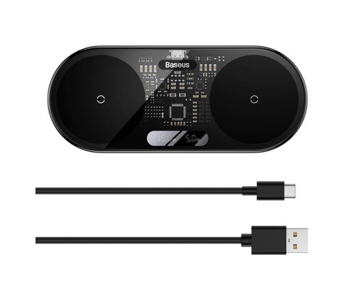 БЗУ Baseus Digital LED Display 2in1 20W Universal version (WXSX010101) (00000063646_1)