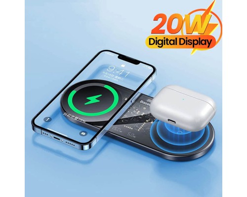 БЗУ Baseus Digital LED Display 2in1 20W Universal version (WXSX010101) (00000063646_1)