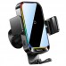 Автодержатель с БЗУ Baseus Halo Electric Wireless Charging Car Mount 15W (SUDD000001) (00000063647_1)