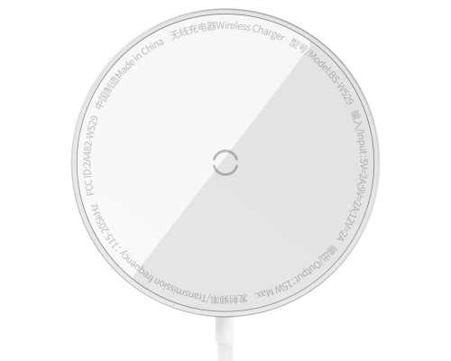 БЗУ Baseus Simple Mini3 Magnetic Wireless Charger 15W (CCJJ0400) (00000063648_2)