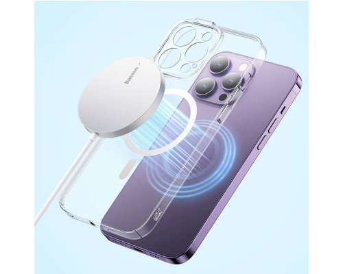 БЗУ Baseus Simple Mini3 Magnetic Wireless Charger 15W (CCJJ0400) (00000063648_2)
