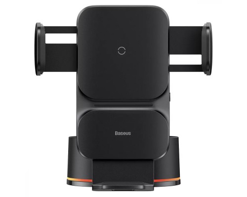 Автодержатель с БЗУ Baseus Wisdom Auto Alignment (QI 15W) (Suction base) (CGZX000101) (00000063655_1)
