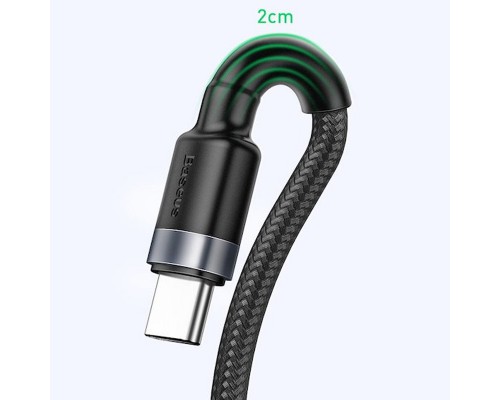 Дата кабель Baseus Cafule QC Double-Sided Blind Interpolation USB to Type-C 40W (1m) (CATKLF-PG) (00000063665_1)