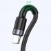 Дата кабель Baseus Cafule QC Double-Sided Blind Interpolation USB to Type-C 40W (1m) (CATKLF-PG) (00000063665_1)