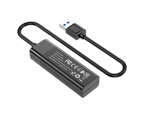 Переходник Hoco HB25 Easy mix 4in1 (USB to USB3.0+USB2.0*3) (00000055842_1)