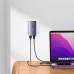 СЗУ Baseus GaN5 Pro Ultra-Slim 65W Type-C+USB + Type-C to Type-C 100W (1m) (CCGP15011) (00000069253_1)