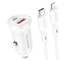 АЗУ Borofone BZ18A PD20W+QC3.0 + Type-C to Lightning (00000057049_2)