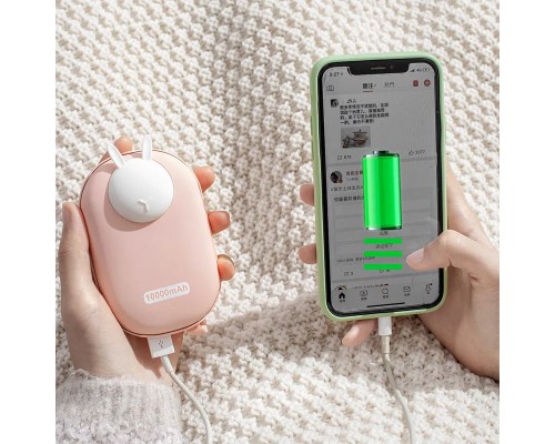 Портативное ЗУ Power Bank GXZ-N705 2in1 с обогревателем для рук 10000 mAh (00000074378_2)