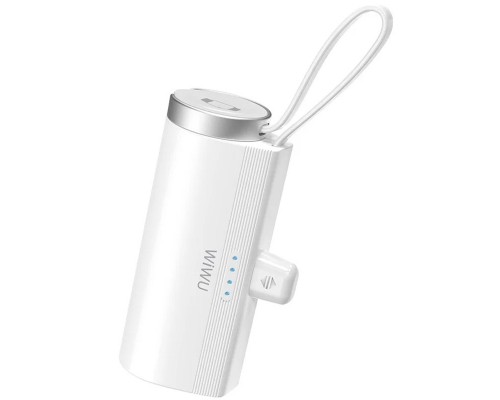 Портативное ЗУ Power Bank WIWU W026 2 in 1 Type-C с БЗУ For Apple Watch 15W 5000 mAh (00000071980_1)