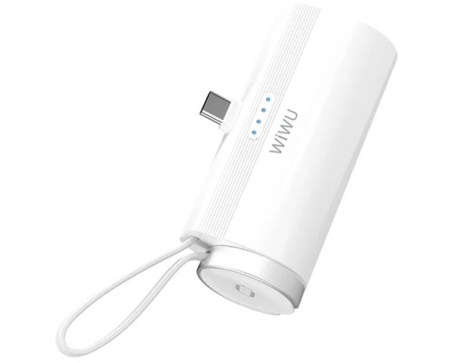 Портативное ЗУ Power Bank WIWU W026 2 in 1 Type-C с БЗУ For Apple Watch 15W 5000 mAh (00000071980_1)
