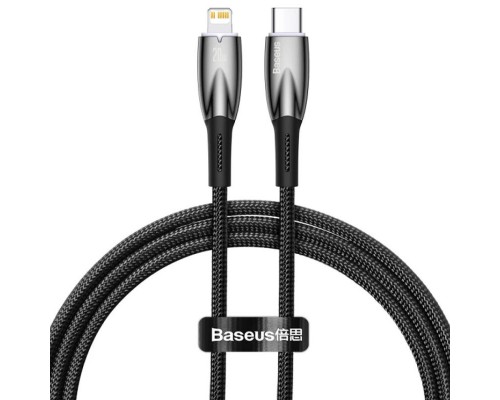 Дата кабель Baseus Glimmer Series Fast Charging Data Cable Type-C to Lightning 20W 1m (CADH000001) (00000066020_1)