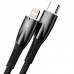 Дата кабель Baseus Glimmer Series Fast Charging Data Cable Type-C to Lightning 20W 1m (CADH000001) (00000066020_1)