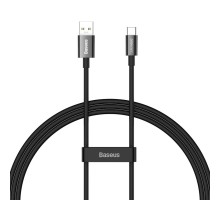 Дата кабель Baseus Superior Series (SUPERVOOC) Fast Charging USB to Type-C 65W 1m (CAYS00090) (00000066021_1)