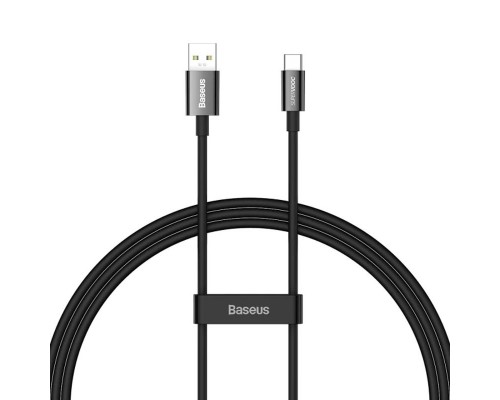 Дата кабель Baseus Superior Series (SUPERVOOC) Fast Charging USB to Type-C 65W 1m (CAYS00090) (00000066021_1)