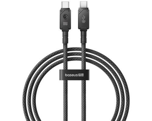 Дата кабель Baseus Unbreakable Series Fast Charging Type-C to Type-C 100W 1m (P10355800111-0) (00000066023_1)