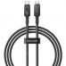 Дата кабель Baseus Unbreakable Series Fast Charging Type-C to Type-C 100W 1m (P10355800111-0) (00000066023_1)