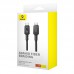 Дата кабель Baseus Unbreakable Series Fast Charging Type-C to Type-C 100W 1m (P10355800111-0) (00000066023_1)