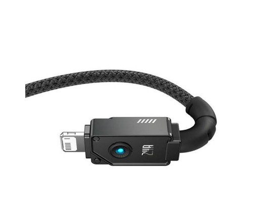 Дата кабель Baseus Unbreakable Series Fast Charging USB to Lightning 2.4A 1m (P10355802111-0) (00000066024_1)
