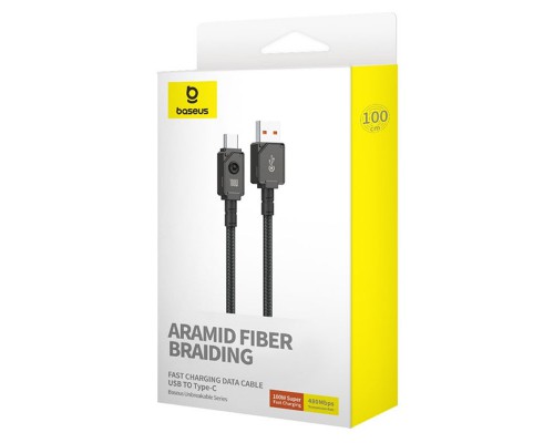 Дата кабель Baseus Unbreakable Series Fast Charging USB to Type-C 100W 1m (P10355801111-0) (00000066025_1)
