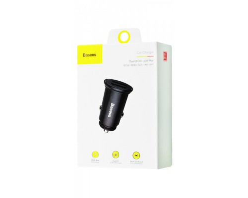 АЗУ Baseus Circular Plastic QC 3.0 30W 2USB (CCALL-YD) (00000031859_2)