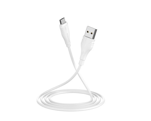 Дата кабель Borofone BX18 Optimal USB to MicroUSB (1m) (00000057024_1)