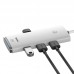 Переходник HUB Baseus Lite Series 4-Port USB-A HUB Adapter (USB-A to USB 3.0*4) 25cm (WKQX) (00000057578_2)