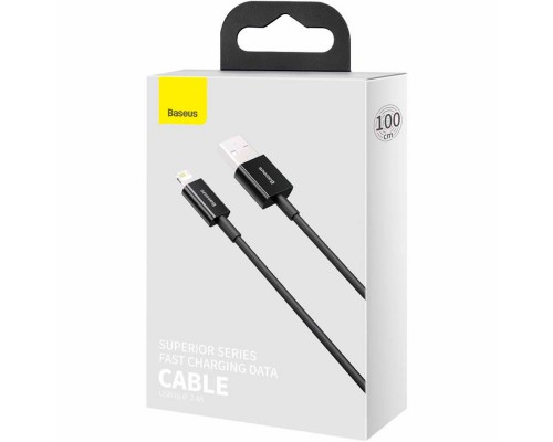 Дата кабель Baseus Superior Series Fast Charging Lightning Cable 2.4A (1m) (CALYS-A) (00000053344_1)