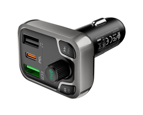 АЗУ FM модулятор Borofone BC38 Flash Energy PD20W+QC3.0 (00000057069_1)